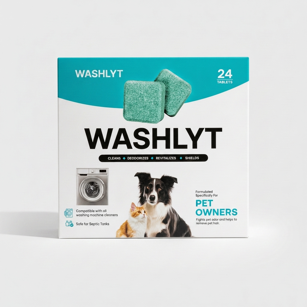 Washlyt Pet-Sludge & Hair Dissolving Tablets