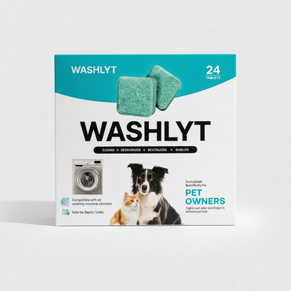 Washlyt Pet-Sludge & Hair Dissolving Tablets