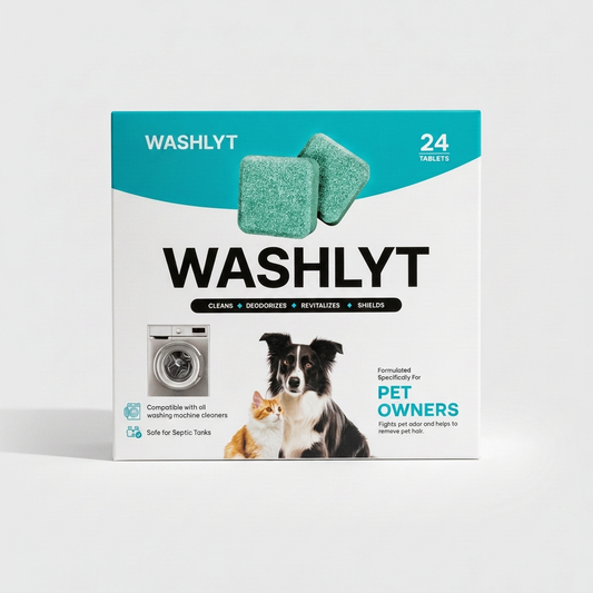 Washlyt Pet-Sludge & Hair Dissolving Tablets