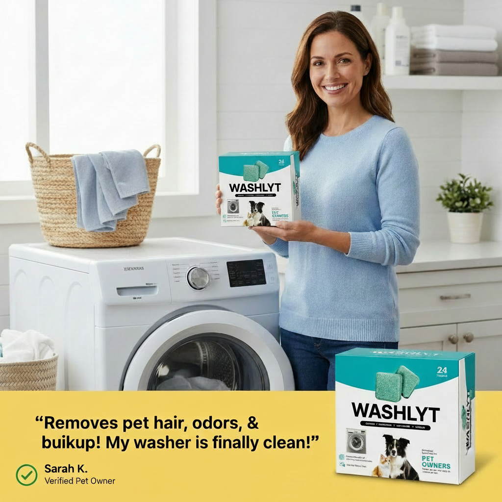 Washlyt Pet-Sludge & Hair Dissolving Tablets