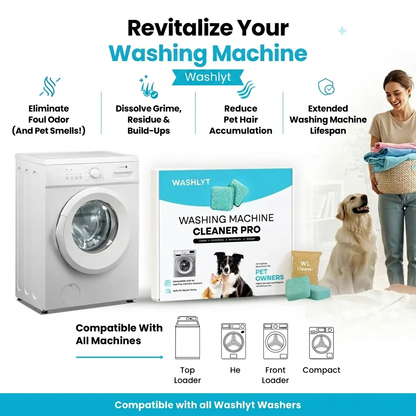 Washlyt Pet-Sludge & Hair Dissolving Tablets